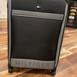New with tags Hilfiger luggage